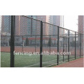 Chain link fence for football playground